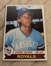 1979  TOPPS#26 JAMIE QUIRK   ROYALS        NM/MT+