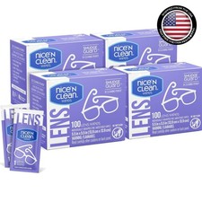 On-the-Go Lens Wipes - 400 Pre-Moistened, Eco-Friendly, Perfect for All Lenses