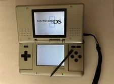 Nintendo DS Handheld System Silver With Charger