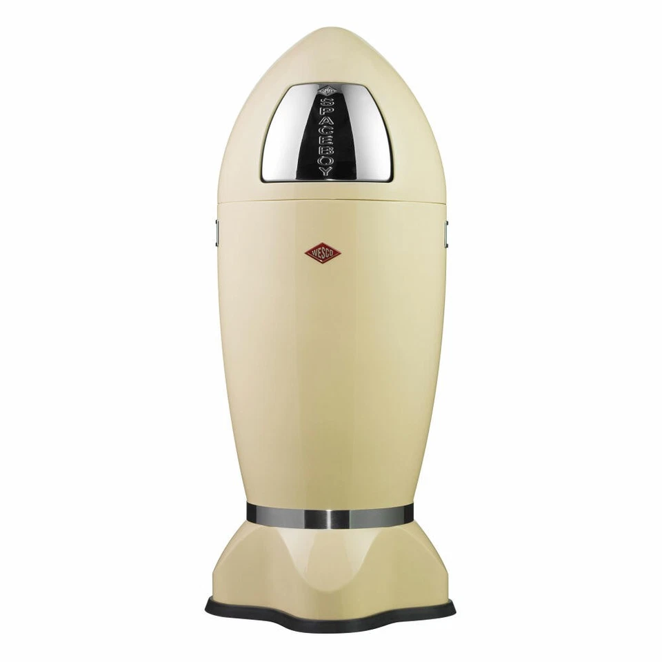 Wesco Spaceboy Poubelle à déchets Amande 35 litres - Photo 1/1