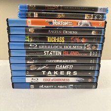 Blu-ray Lot of 12- Wholesale - A-List blu-ray Movies - Assorted Genres