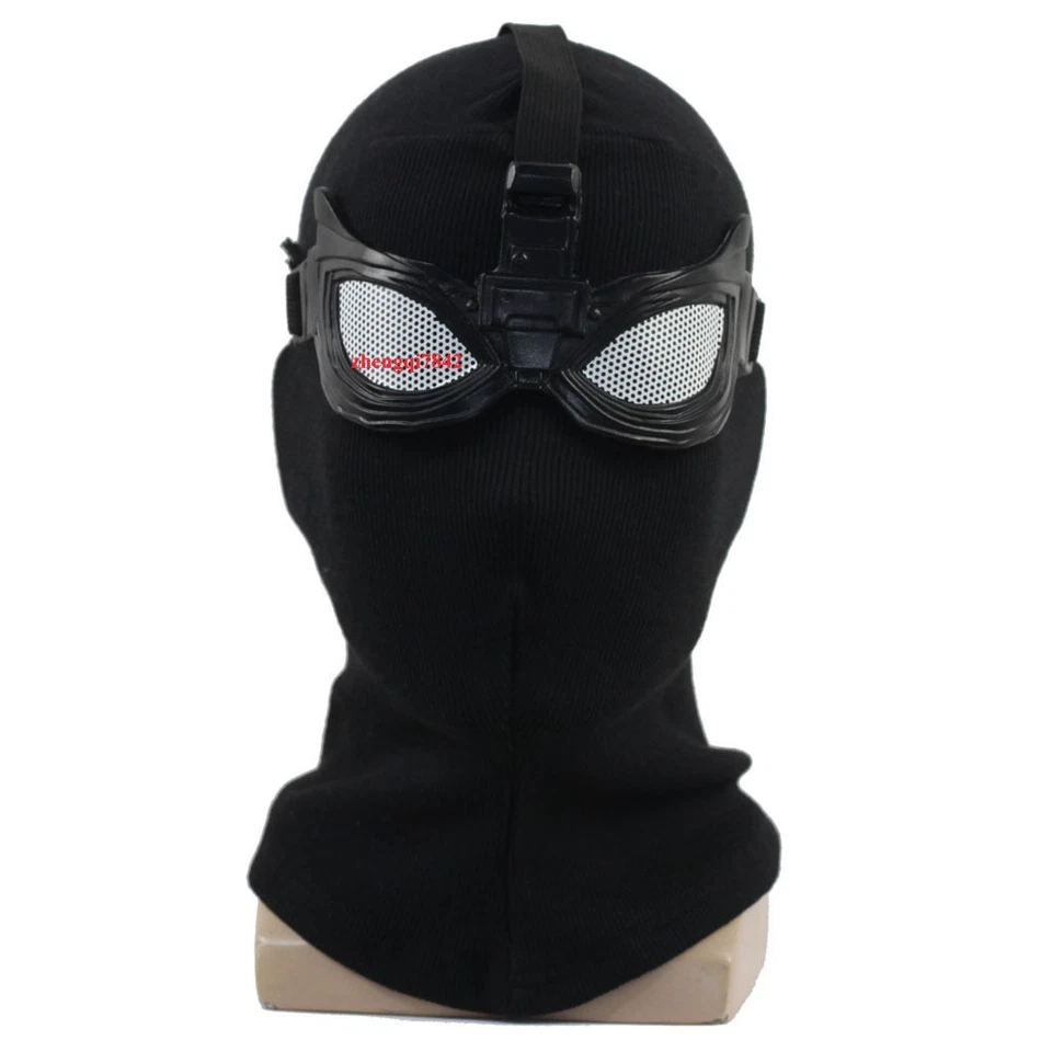 New Noir‎ Spider-Man Cosplay Mask Helmet Superhero Headgear Halloween Prop Gift - Image 2 of 4