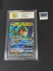 Pokémon S-Chinese Sun & Moon Rayquaza GX CSM1bC 104 RR  Grade 10