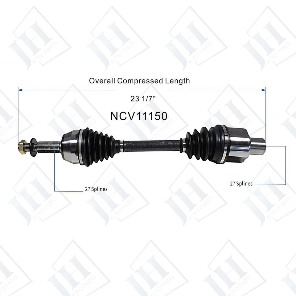 OE Front Right Passenger CV Axle Shaft For 2007-10 Ford Explorer Sport Trac 4WD - Imagen 2 de 4