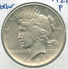 1921-P Peace Silver Dollar - Philadelphia Mint - JK13