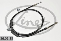 Bremsseil Seilzug Feststellbremse Linex 36.01.35 FüR Rover 200 2 RF 25 1 16V Idt