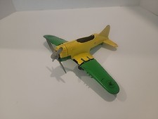 VTG Hubley Kiddie Toy Airplane Folding Wings Landing Gear Propeller
