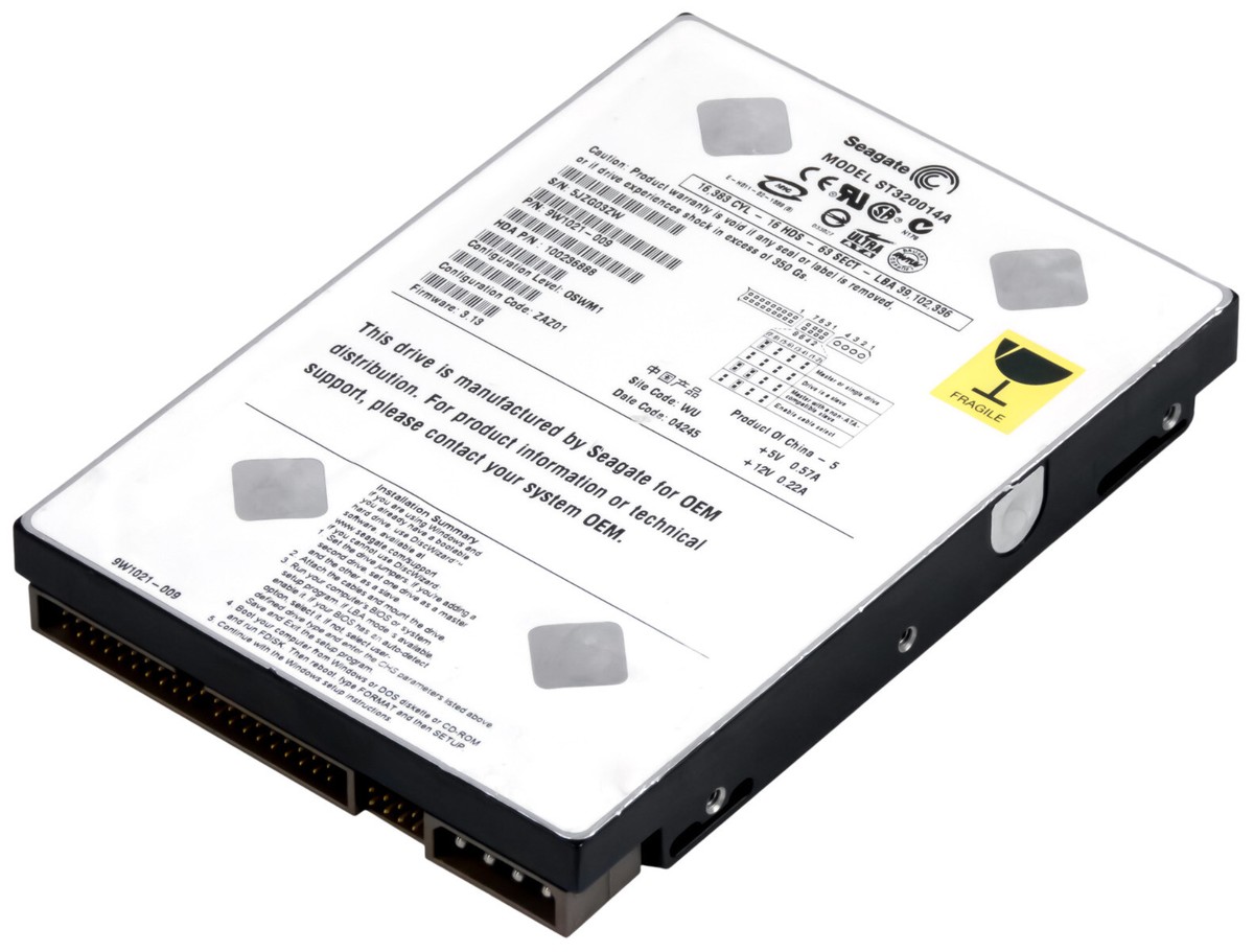 Seagate UX 20GB Internal 5400RPM 3.5