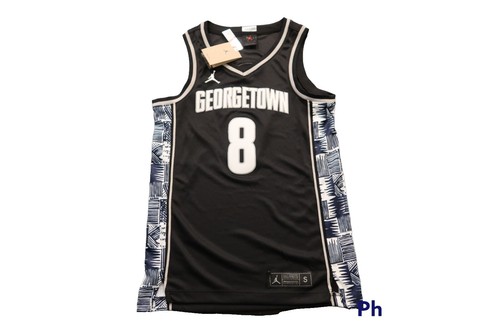 Stained Adult Large Vintage Nike Team NCAA Georgetown Hoyas Allen