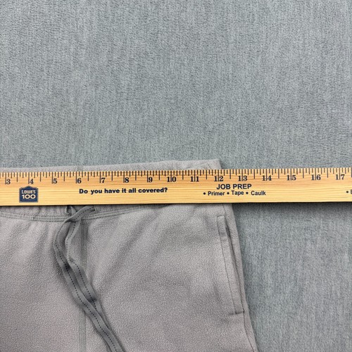 Patagonia Pants Youth Girls Large 12 Gray Mirco-D Snap-T Fleece Bottoms 65780 - Picture 10 of 14