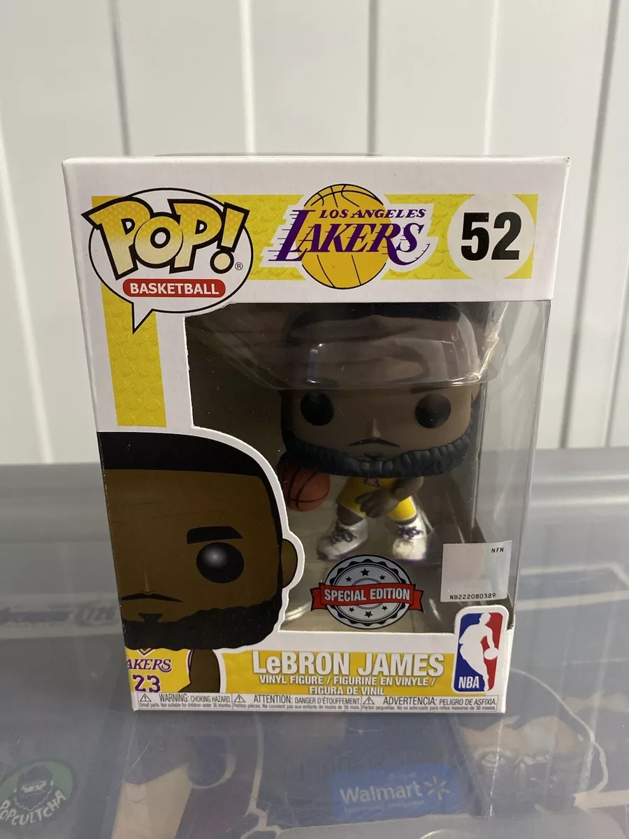 LeBron James NBA Lakers Funko Pop Vinyl 52 Special Edition