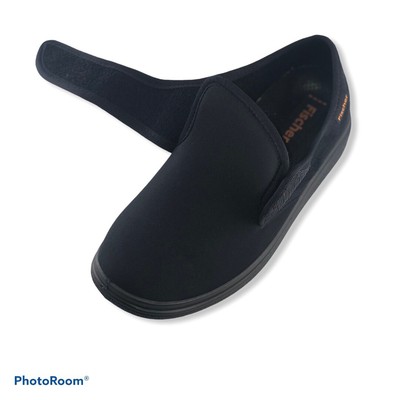 bequemschuhe unisex fischer velours 13948 schwarz