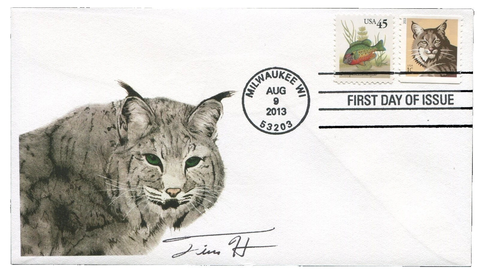 Mint Never Hinged/MNH First Day Cover Animal Kingdom Postal Stamps