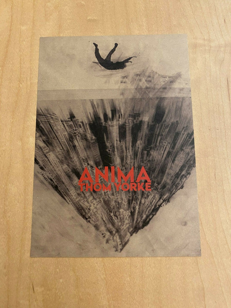 ANIMA RADIOHEAD Thom YORKE Japan 2019 MINT promo flyer mini