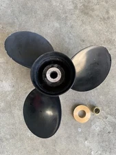 Mercury Black Aluminum Propeller Flo Torq 14.5 x 19P