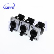 RJ45 waterproof Socket ,Ethernet connector IP65 panel mount Compatible with Cat6