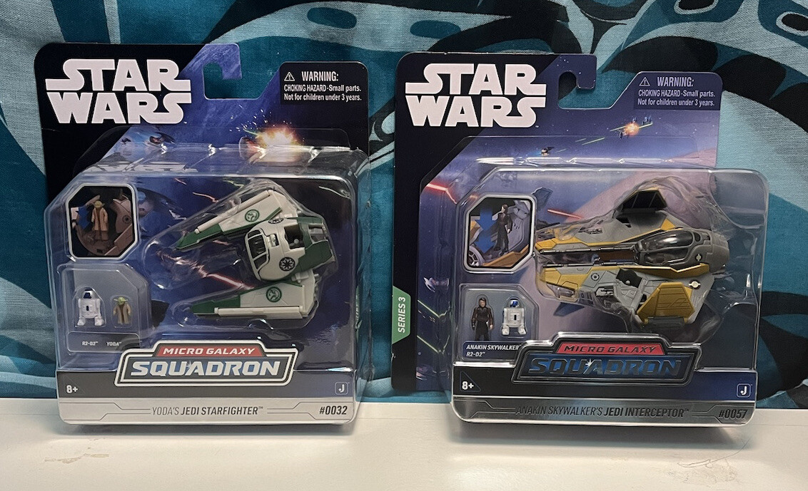 Star Wars Micro Galaxy Squadron Yoda Starfighter (#32) Anakin