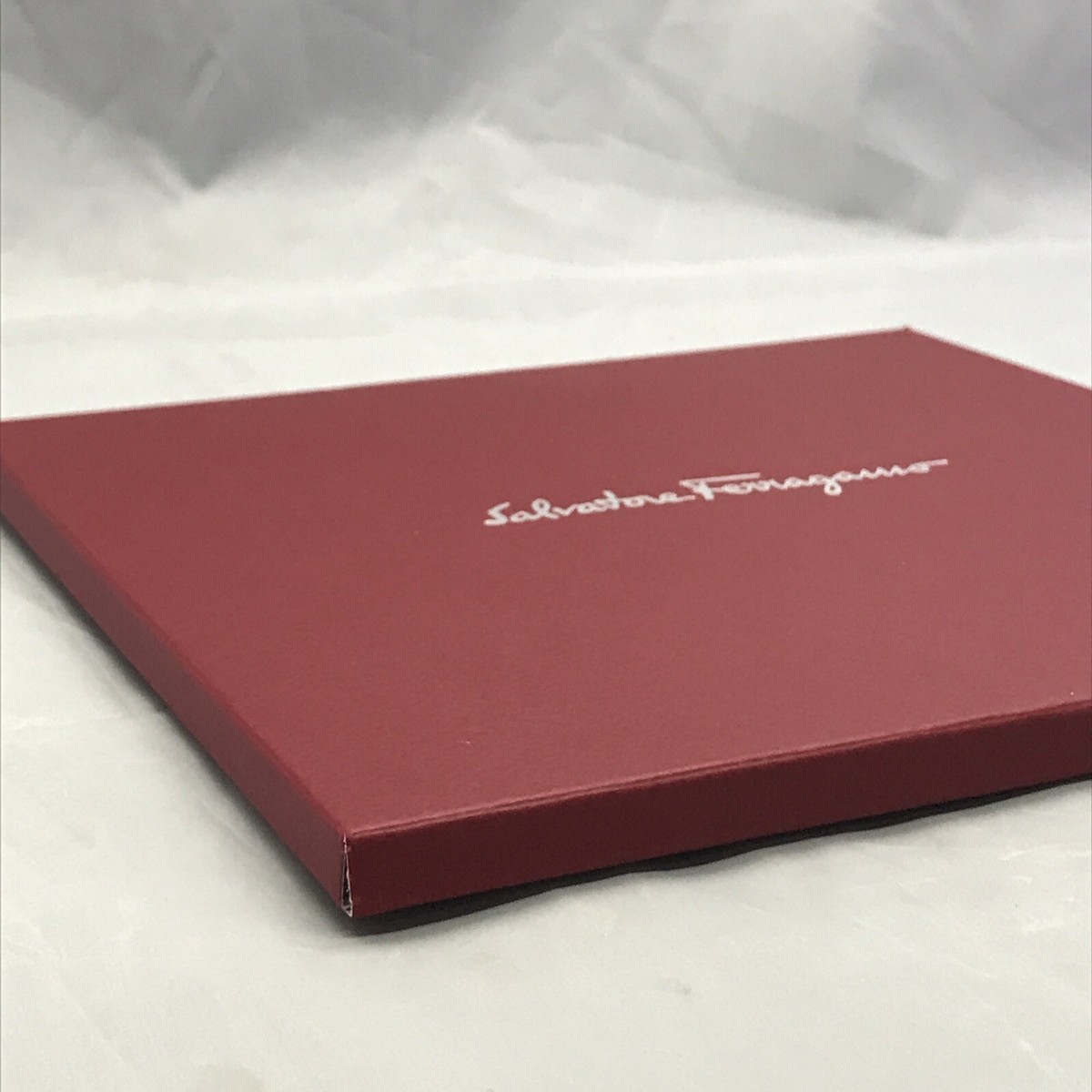 Salvatore Ferragamo Red Box 9 1/4” x 9 1/4” x 3/8” | eBay