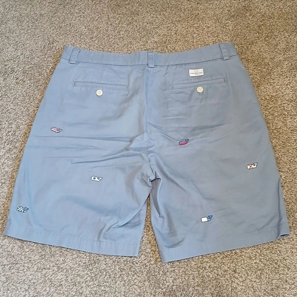 Pantalones Cortos Club Vineyard Vines Estampado de Ballena Para Hombre Talla 34 Foto 2 de 4