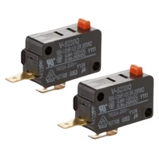 QSWMA168WRZZ Micro Switch for Jenn Air/Samsung/Sharp Microwave Door PACK OF 2