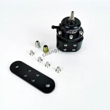 AEM Universal Black Anodized Adjustable Fuel Pressure Regulator 25-302BK