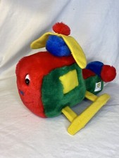 Vintage CareFlight NRMA Helicopter Plush Handmade Designed In Australia Soft Toy