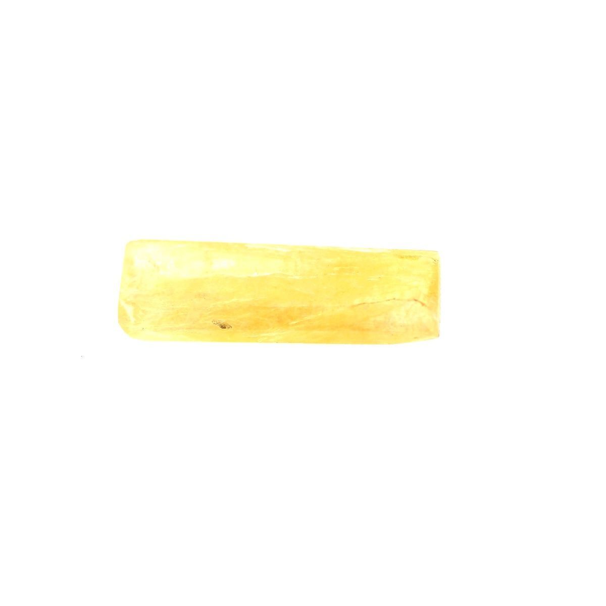 Stellerite de l'Inde 0.90 cts, minéral naturel pour la décoration de bureau et la méditation