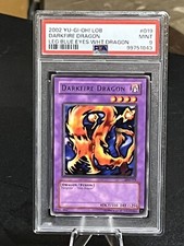 2002 YGO Darkfire Dragon LOB-019 PSA 9