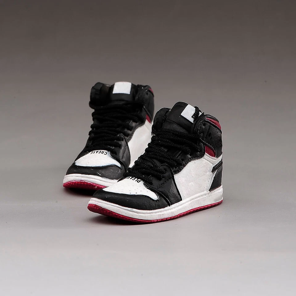 1/6 Unisex Blanco Zapatos Deportivos Para 12" Hombre Mujer Figura de Acción Cuerpo Juguetes Resina Foto 2 de 4