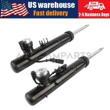 2x Front Left Right Electric Shock Absorbers Fits Audi A4 B8 A5 8F 8T 2009-2015