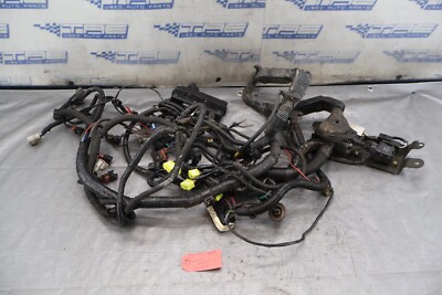 2003 MITSUBISHI LANCER EVOLUTION 8 GSR EVO8 OEM ENGINE WIRING HARNESS #677