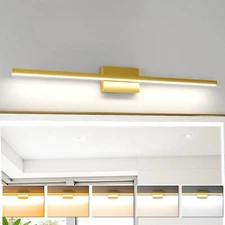 39.4 inch Vanity Light for Bathroom, 24W Dimmable 5CCT Bathroom Light Fixture...