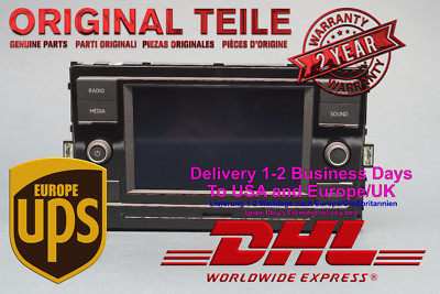 NEU 1 ORIGINAL VW Golf 7 Composition Radio SD MIB2 Bluetooth DAB 5G6035869B