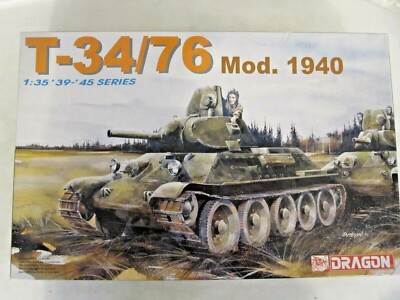 Dragon - T-34/76 Mod. 1940 #6092 1:35 '39-'45 Series Model Kit | eBay
