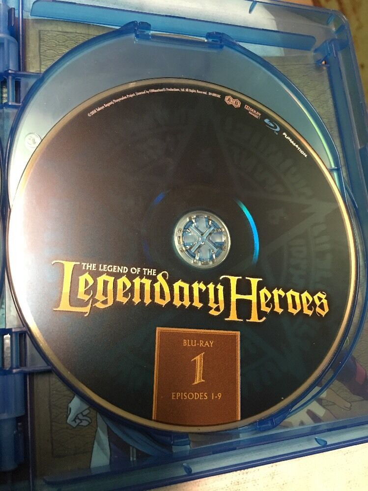 The Legend of the Legendary Heroes, Part 1 Blu-ray (Limited Edition)