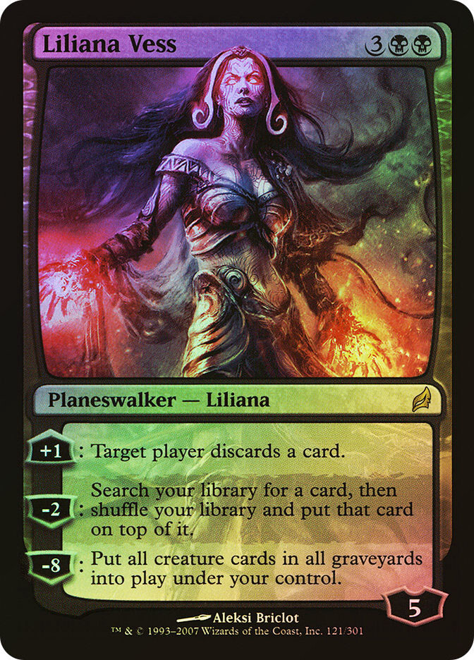 MTG FOIL Liliana Vess - Lorwyn #121 | eBay