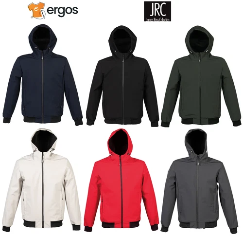 JRC Mens LONDON Waterproof Stretch Breathable Hooded Jacket