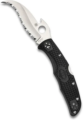 Spyderco Matriarch 2 Knife 3.57" VG-10 Reverse S Blade Emerson Opener C12SBK2W