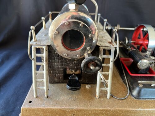 Moteur vapeur stationnaire Wilesco D22 en boite d'origine + pièces - Photo 4 sur 11