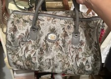 Vtg.Diane Von Furstenberg, Floral Tapestry, Weekend Shoulder Bag / Luggage