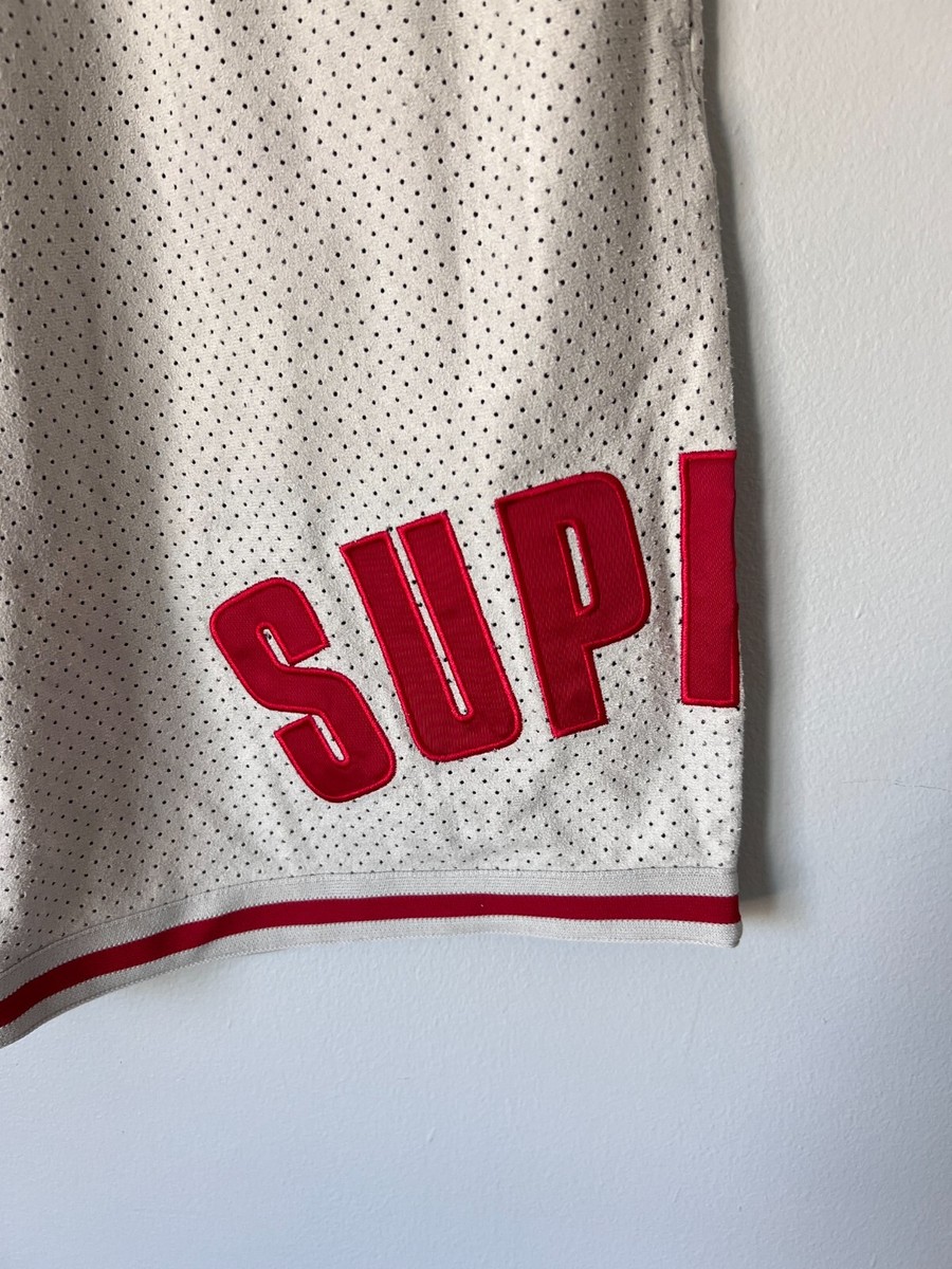 Supreme Ultrasuede Mesh Shorts - Size Medium - Grey - NEW | eBay
