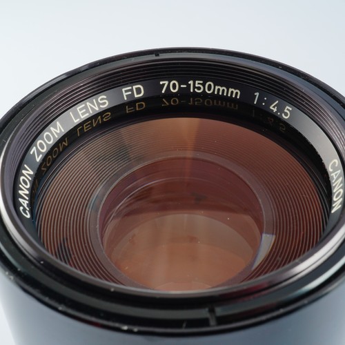 EX+5 Canon NEW FD ZOOM 70-150mm F/4.5 NFD MF Zoom Lens for FD Mount From JAPAN - Picture 12 of 16