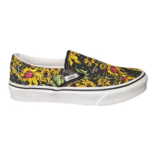 VANS Slip-On | Arch Support | Slip On Shoe Floral/Black | M 6.5 | W 8 | EU 38.5 - Picture 7 of 8