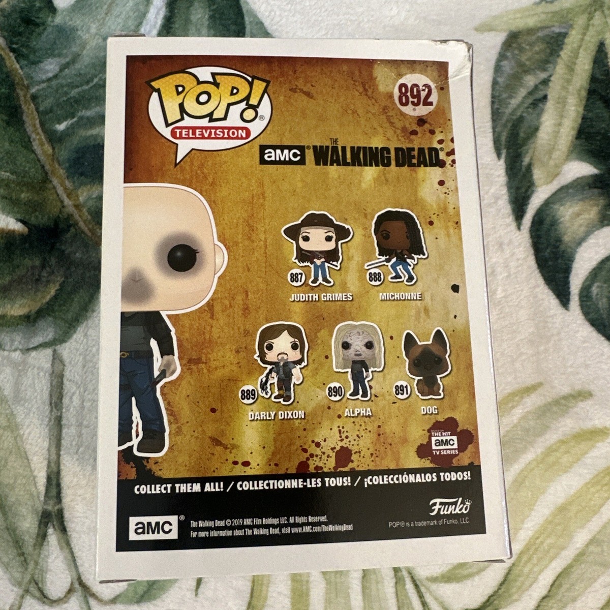 Pop Funko The Walking Dead #892 Alpha Unmasked AMC Supply Drop