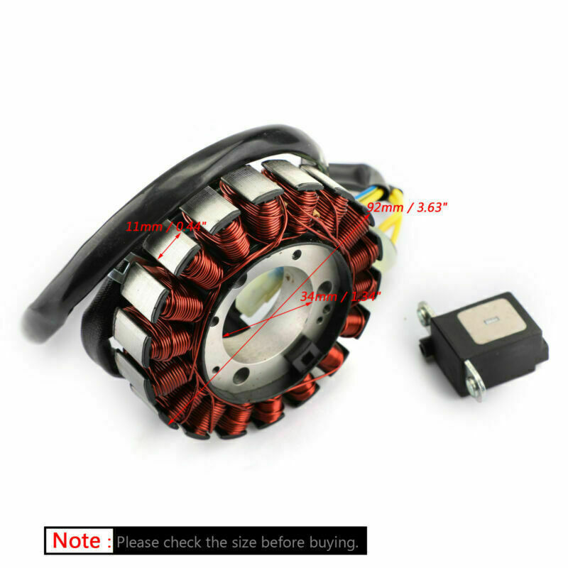 Caltric Stator Pickup Coil - Compatible With Honda TRX300 Fourtrax 1988-2000 & Other Models