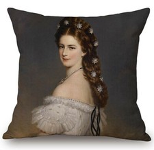 Kissenbezug Canvas-Stoff Franz Xaver Winterhalter Kaiserin Elisabeth Sissi Sisi