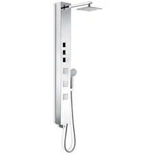 ANZZI Shower Head Panel 53", Tower System, Polished Chrome SS (SP-AZ015)