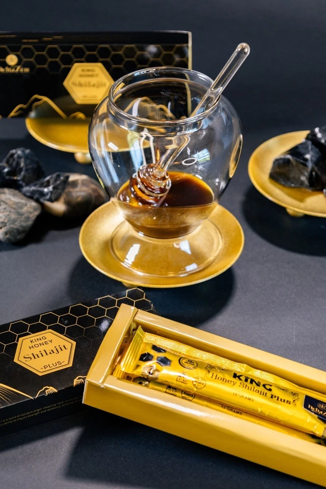 有机巴基斯坦Shilajit蜂蜜15包免疫和睾酮增强 — 第 3/4 张图片