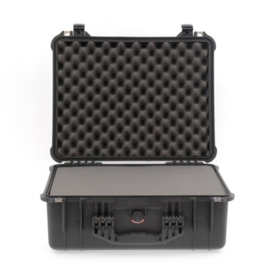 Peli Case 1550 mit Rasterschaum schwarz Fotokoffer Industriekoffer Schutzkoffer