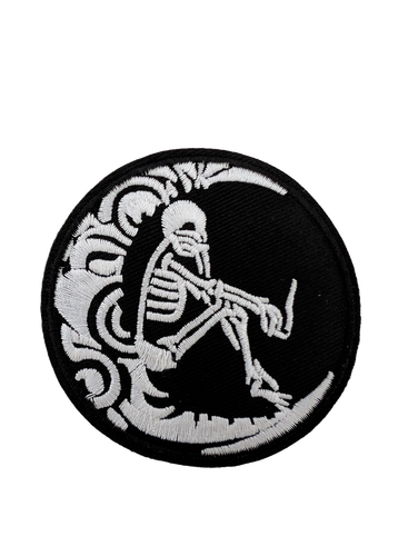 Skull Patches, Skeleton Patches, Embroidery Patches, Iron On Patches, DIY Skulls - Picture 16 of 25
